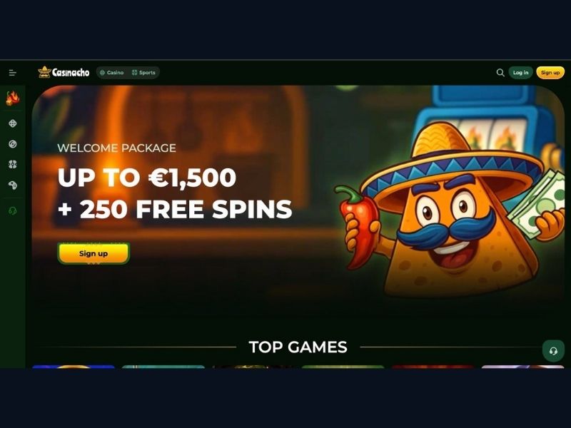 Casinacho Casino (Nacho Casino) für Deutschland: mobile App, vollständiger Smartphone-Zugang und was die mobile Erfahrung auszeichnet