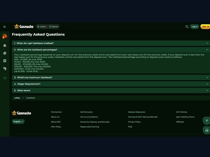 Spinola Liga und Turniere mobil bei Casinacho Casino Nacho Casino für Deutschland